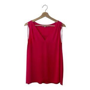 LOFT Elegant Salmon Pink Sleeveless Top